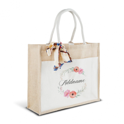 ถุงผ้ากระสอบ Jute Tote Bag